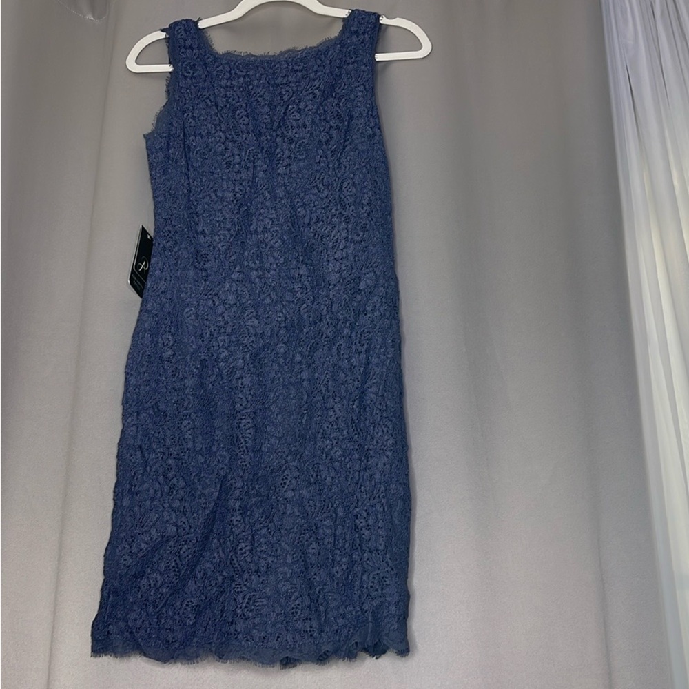 Andrianna Papell Sleeveless Lace Dress -style 041871752